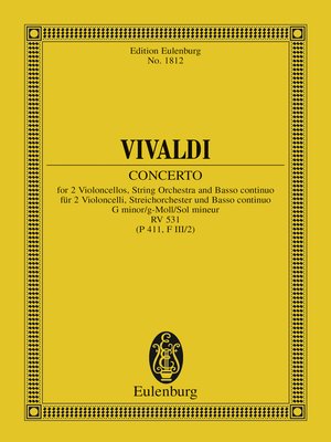 cover image of Concerto G minor